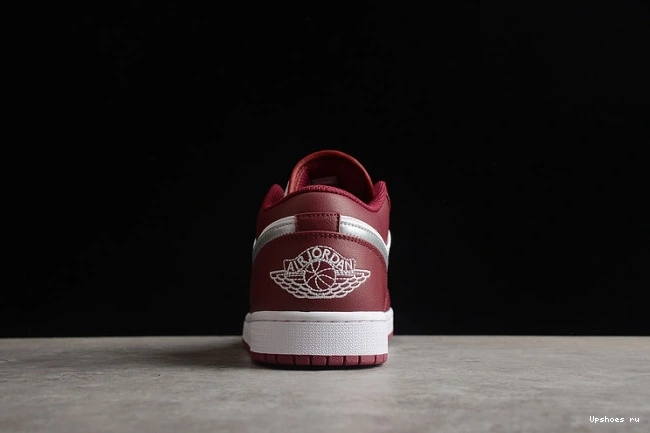 1 Bordeaux White Jordan 553558-615 Low 0519